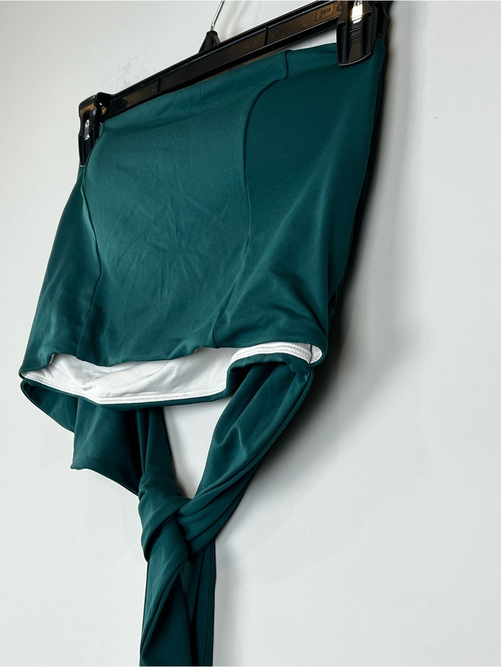 NWT Halara Multi-Way Scarf Tube Crop Top Emerald Green Size Large